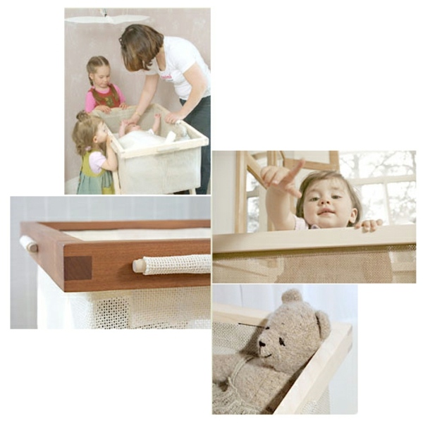 Barnvård i träbomull
