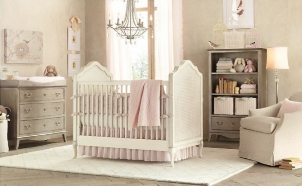 baby-room-design-grå-rosa-flicka