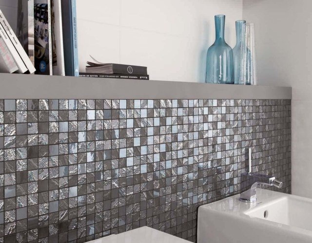 Kakel-mosaik-standard-storlek-spektakulära-ljusreflexer-glaselement