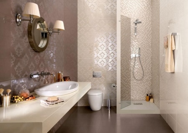 Kakelkollektioner-ceramiche-supergres-mosaik-duschkabin-blommotiv