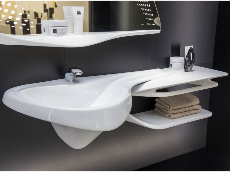 Badrumsdesign -zaha-hadid-fåfänga-handfat-spegel