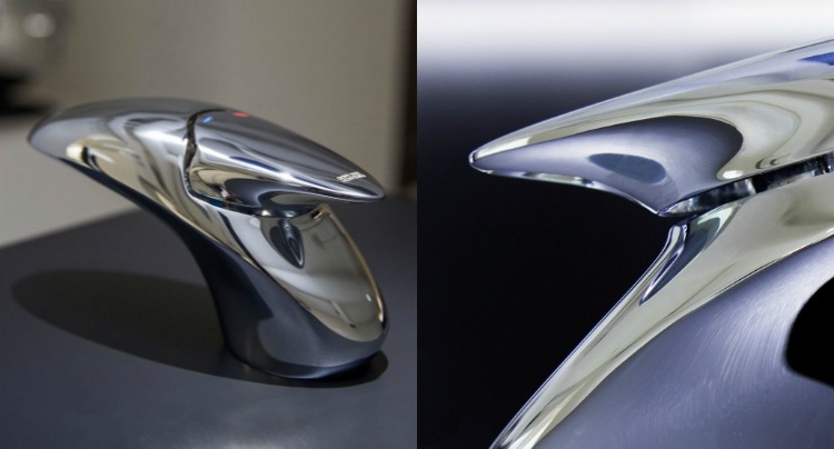 badrum-design-zaha-hadid-enkelspak-mixer-krom-organiska former