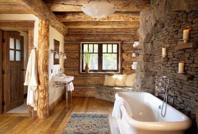 naturligt trä-sten-badrum-inredning-rustik-country-stil