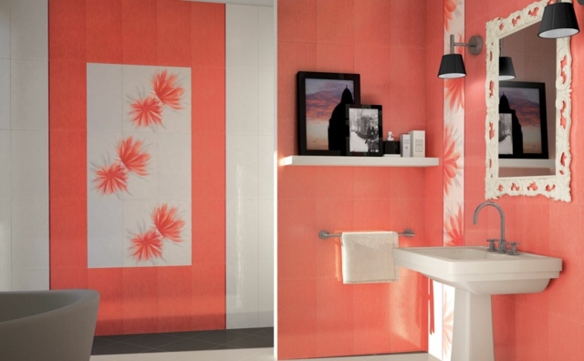 Tavelram-handduk-handfat-kakel-design-för-badrum