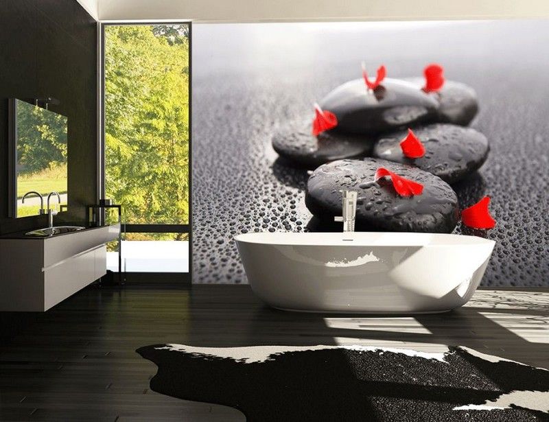 Badrum-idéer-små-badrum-modern-design-stenar