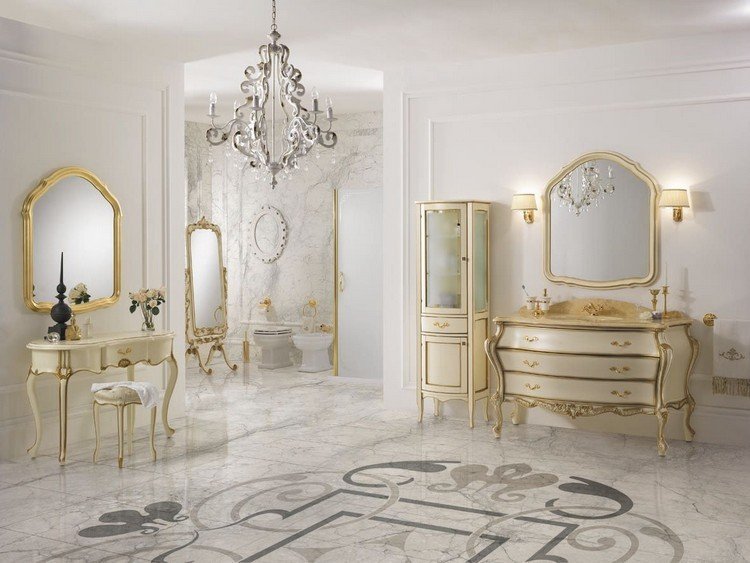badrum-möbler-barock-stil-lyx-serien-grädde-guld