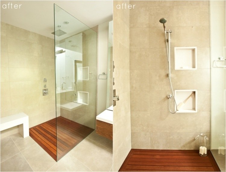 badrum-renovera-före-efter-dusch-glas-vägg-beige-kakel