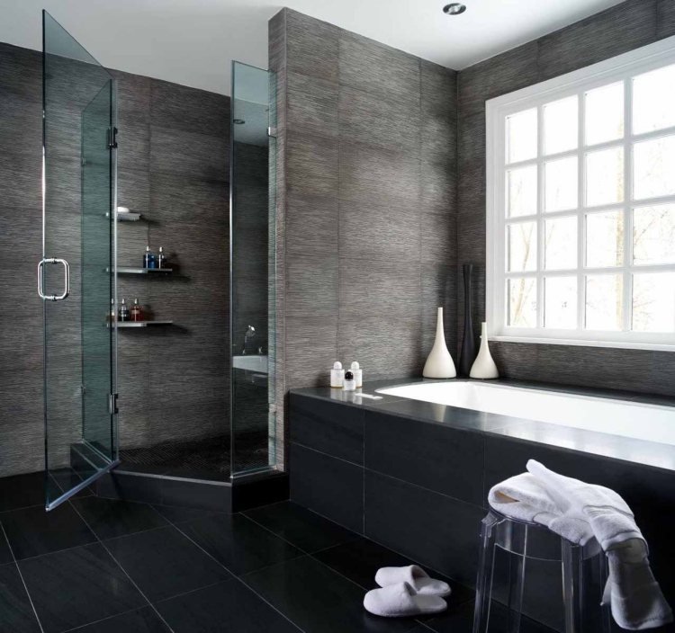 Renovera badrum före-efter-bilder-glas-dusch-sida ingång
