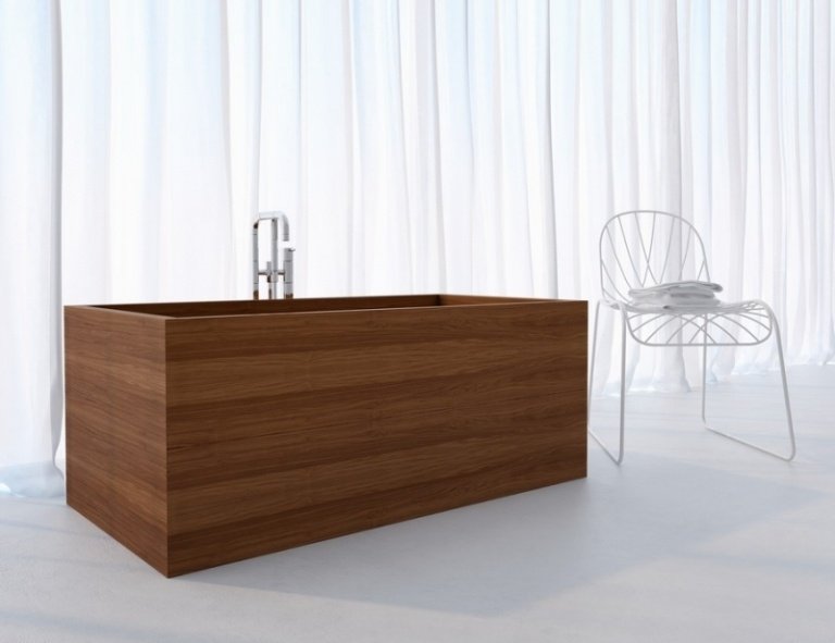 Badrumsmöbler-trä-modern-minimalistisk