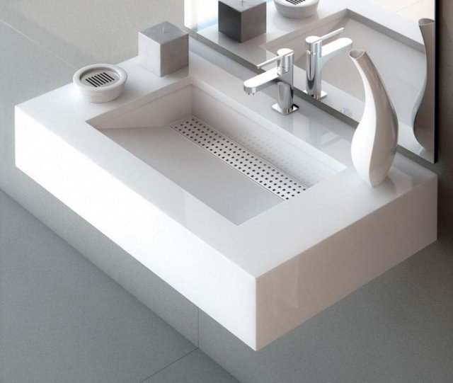 tvättställ-vit-rektangulär-rymdbesparande-enkelhet-silestone