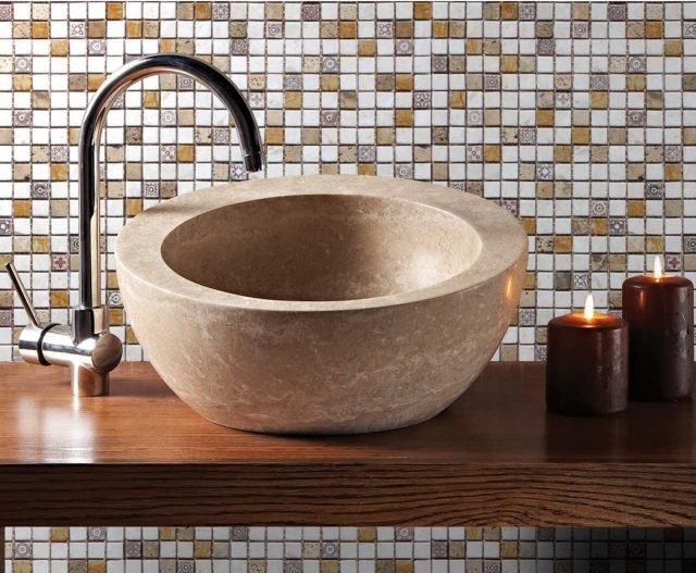 rund designat handfat-natursten-beige-Acqueforti-marmi