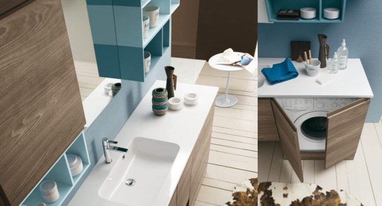 badrum-möbler-trä-RA-Arredobagno-hopp-samling-blå-tvättmaskin-skåp