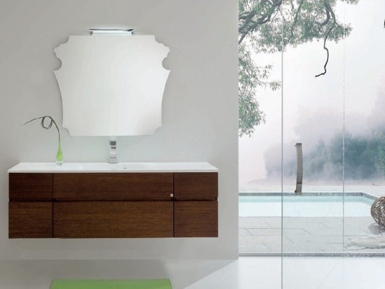 badrum-möbler-trä-RAB-Arredobagno-våg-samling-fyrkantigt-tvätt-skåp
