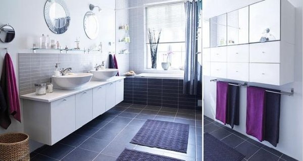 Badrum golv kakel design idéer ikea