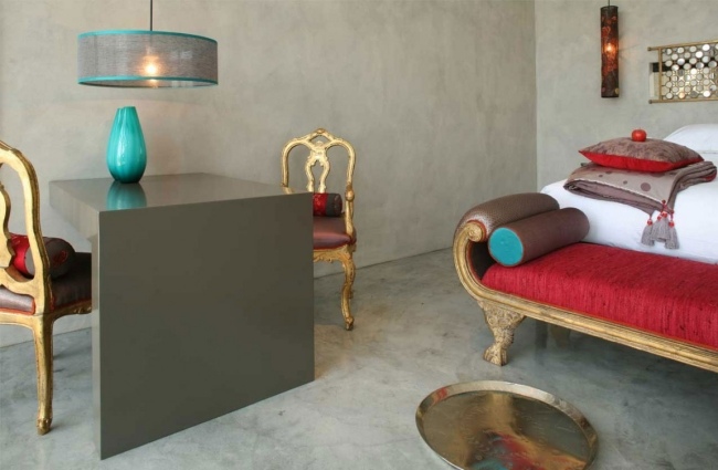 Hotelldesign Eklektisk klassiker möter modern orientalisk dekoration