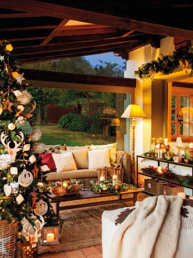 Fira jul på terrassen