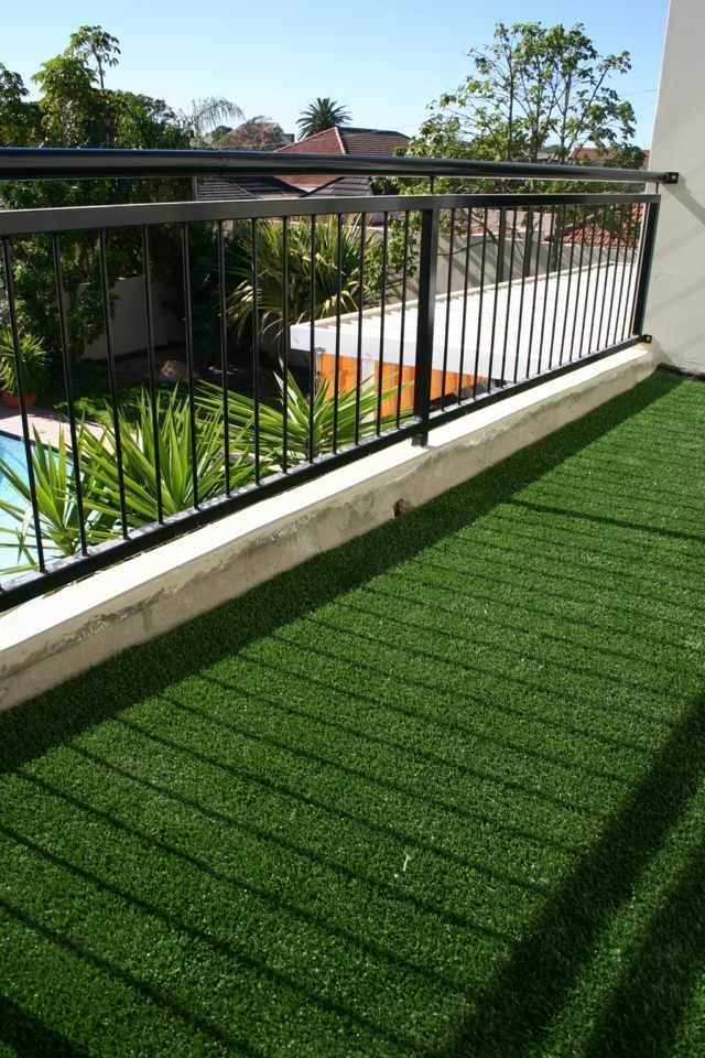 konstgjord gräsmatta balkong matta grön utomhus