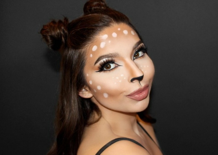 make-up bambi rådjur göra idéer för kvinnor