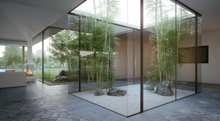 japansk-trädgård-bambu-idéer-minimalistisk-design