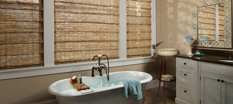 design bambu persienner design badrum badrumsskåp vit traditionell
