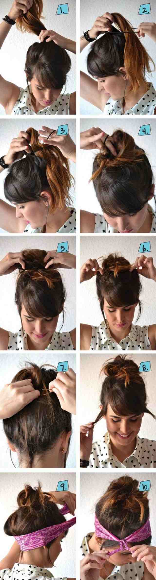 Hur man knyter en bandana instruktioner-hårbulle-krydda upp-sommar-frisyr