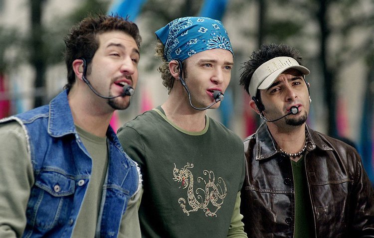 bandana halsduk män 90 -talet Justin Timberlake