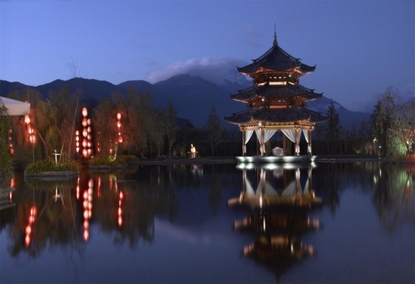 lyxhotell i Kina Banyan Tree Lijiang