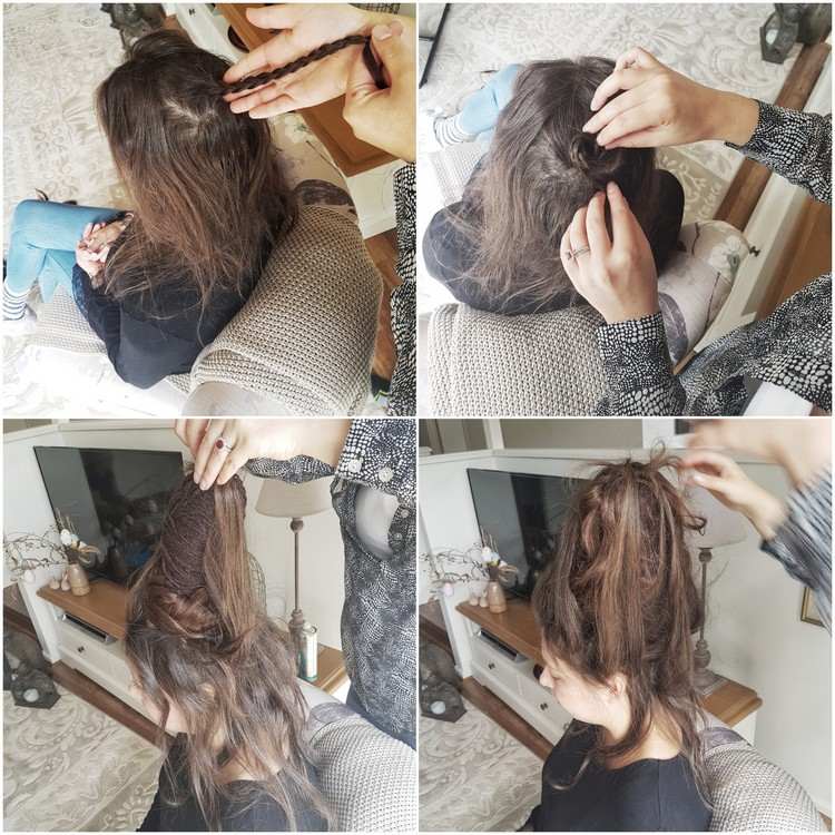Gör barockfrisyrer själv Instruktioner Marie Antoinette updo