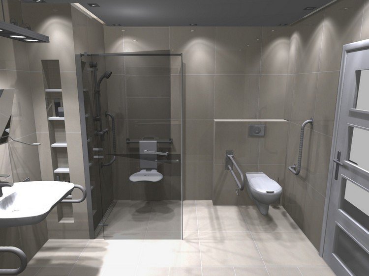 badrum-barriär-fri-plan-glas-dusch-porslin stengods