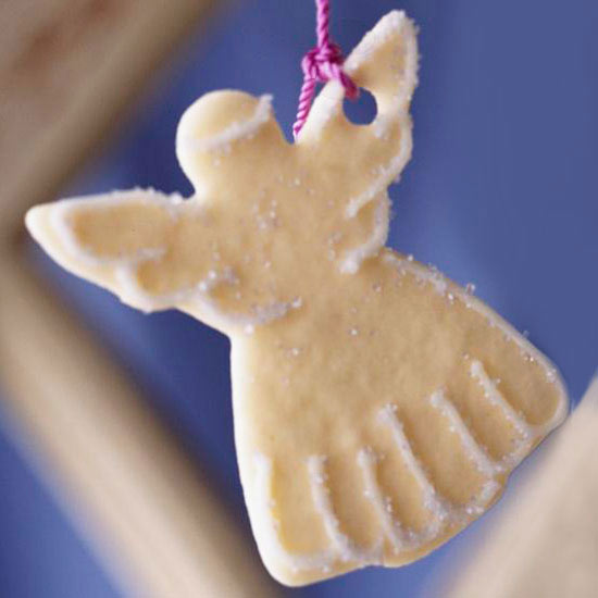 Hantverk dekoration jul ängel figur baka läckra pepparkakor