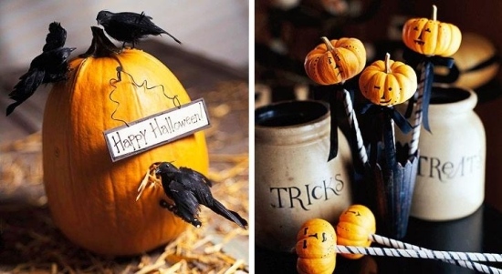 Crows Lantern Jewelry-Pencil Topper-Mini Pumpkins