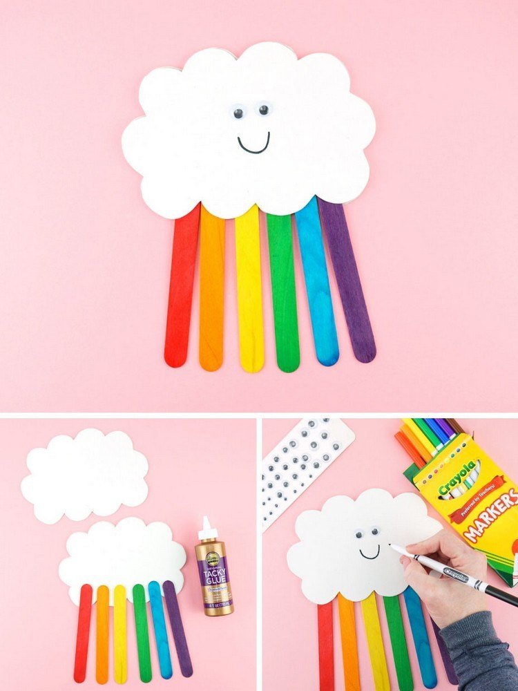 Hantverk med förskolebarn Främja färgförståelse hos 5 -åriga barn