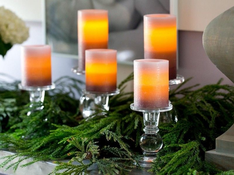 Hantverk-vuxna-jul-ljus-cypress-grenar