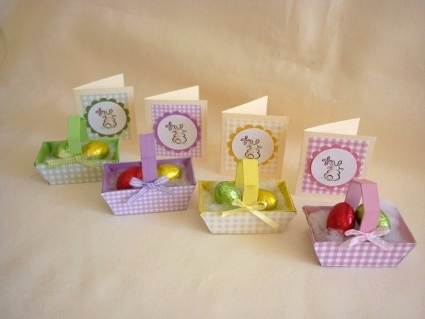 Mini påskkorgar-tinker vår-påsk dekoration