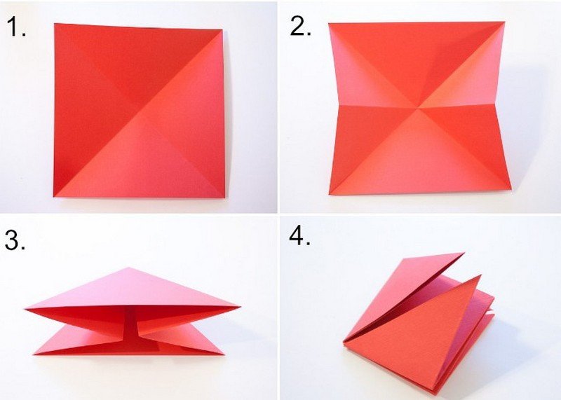 Hantverk-barn-origami-gåvor-inslagning-äpple