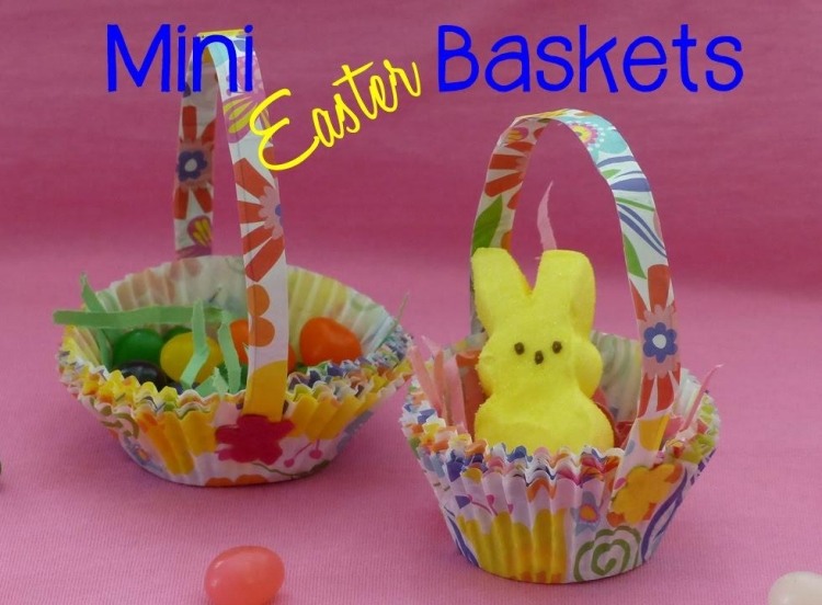 tinker-barn-påsk-påsk-korg-muffins-papper-färgglada-chick-kanin-pin