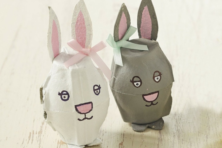 Hantverk-barn-påsk-påsk-kanin-äggkartong-idéer