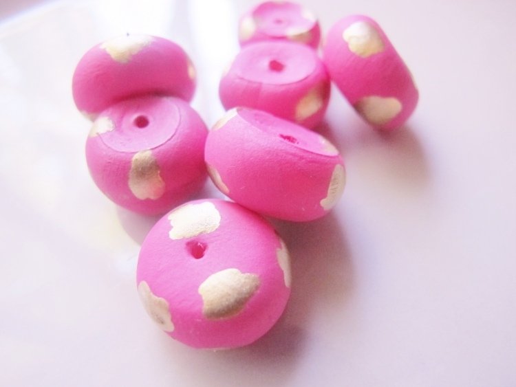 tinker-modellering-lera-gör-själv-kall-porslin-rosa-pärlkula