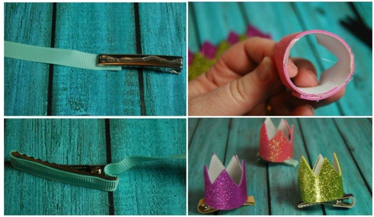 Hantverk-skum-gummi-tjejer-barn-självgjorda-hårklipp-krona-instruktioner