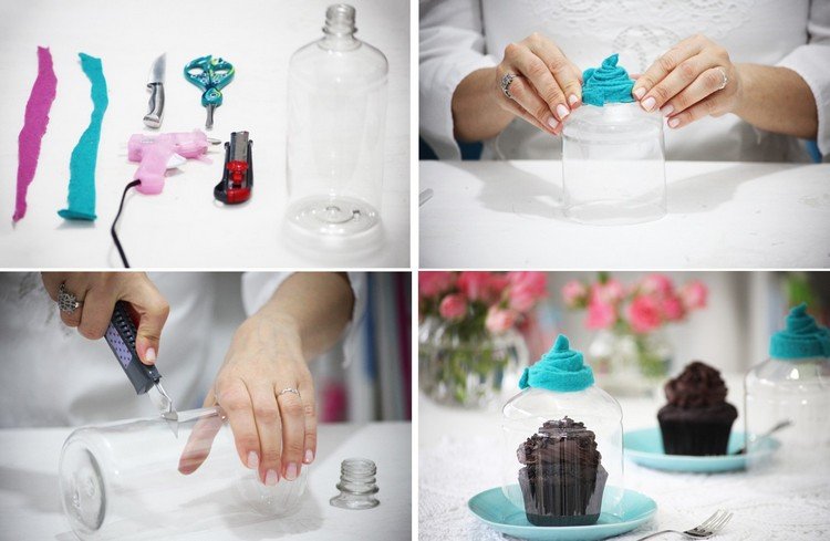 tinker-pet-flaskor-servering-bell-dekorativa-muffins