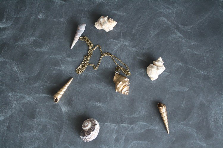 tinker-snigel-skal-smycken-guld-silver-gör-det-själv