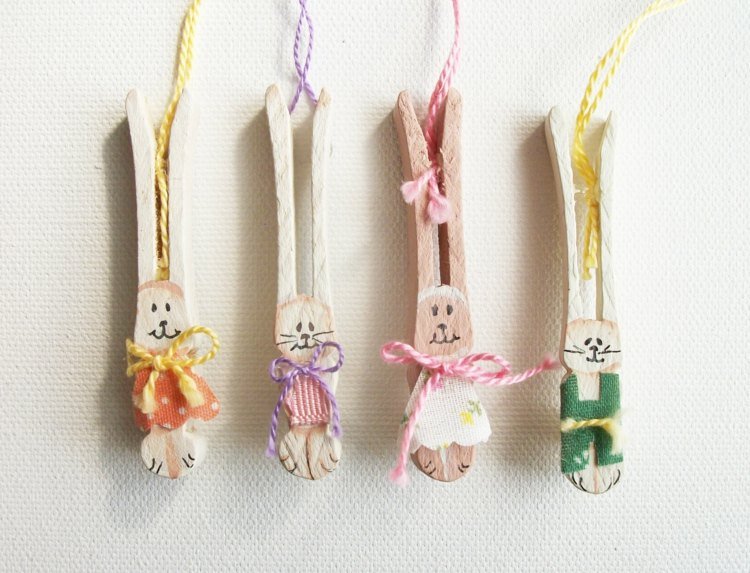 tinker-klädnypor-påsk-kanin-dekoration-gör-det-själv-måla