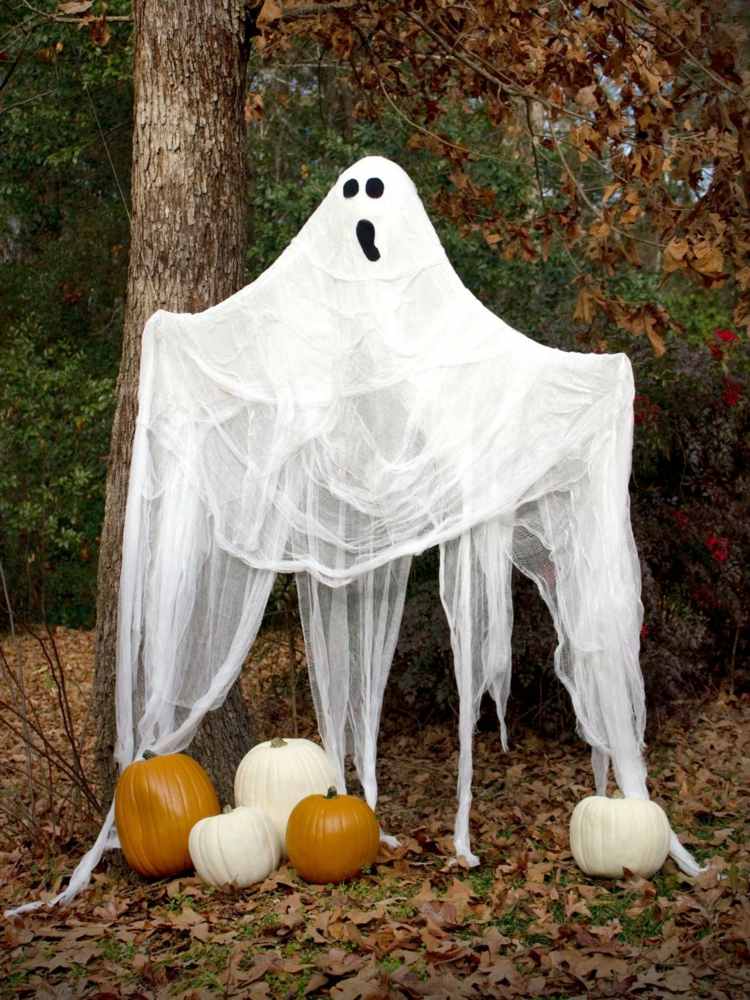 tinker för halloween dekoration trädgård spöke handdukar pumpor