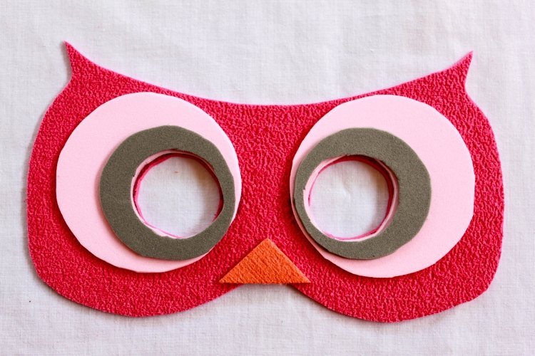 Konstruera-mallar-höst-uggla-barn-diy-mask-instruktioner-fixa-delar