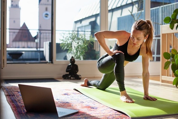 Abdominal Legs Buttocks Träning 20 minuters träning för nybörjare hemma