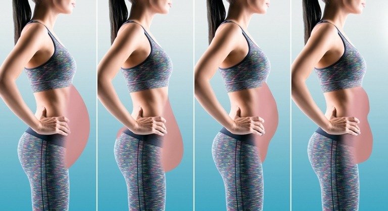 Magen från kosten ojämn mage bli av med sex pack övningar kvinna