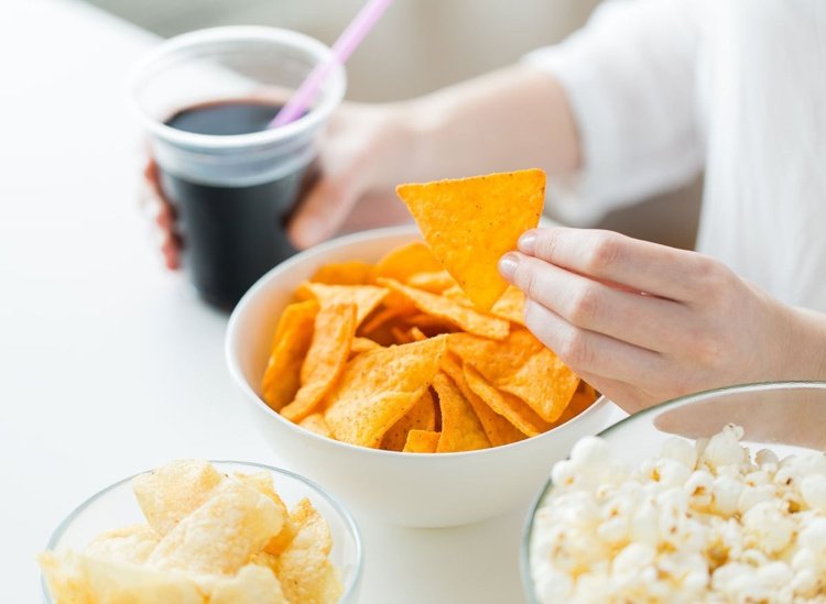 Färdiga produkter med stor mage gör chips