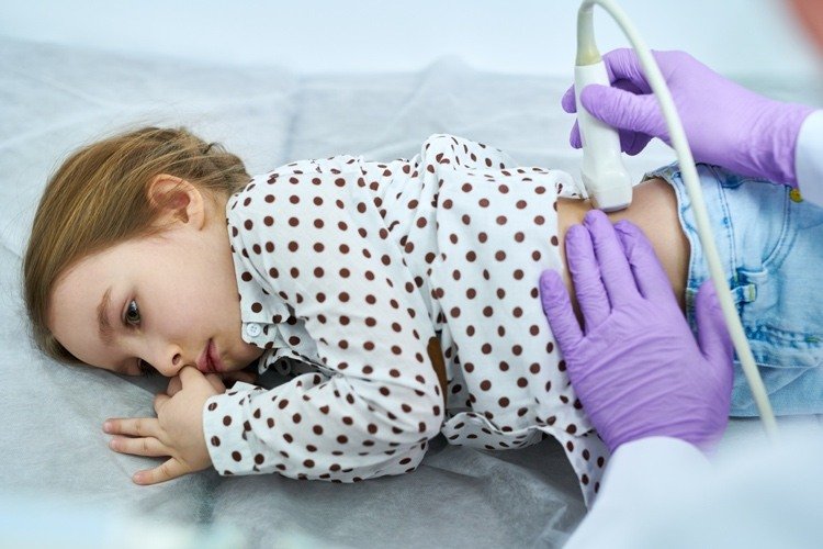Diagnos av buksmärtor hos barn med ultraljud