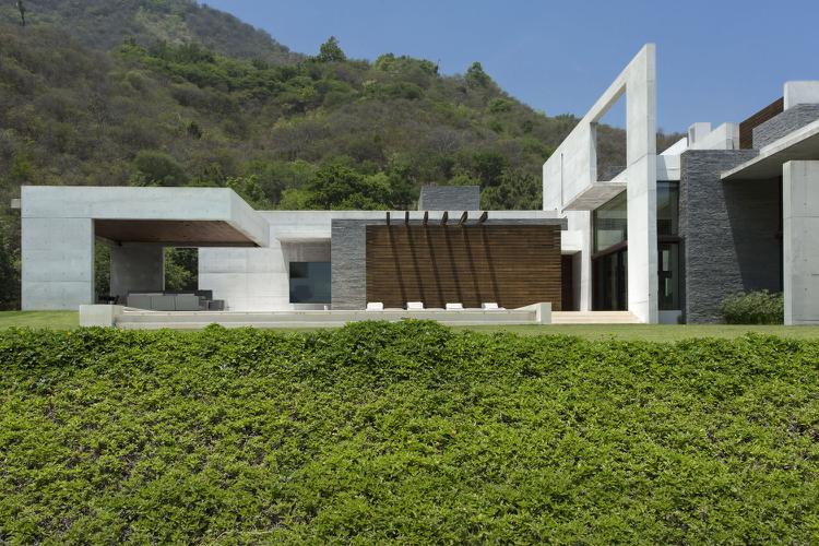 bauhaus-stil-hus-granit-betong-utomhus-modern-arkitektur