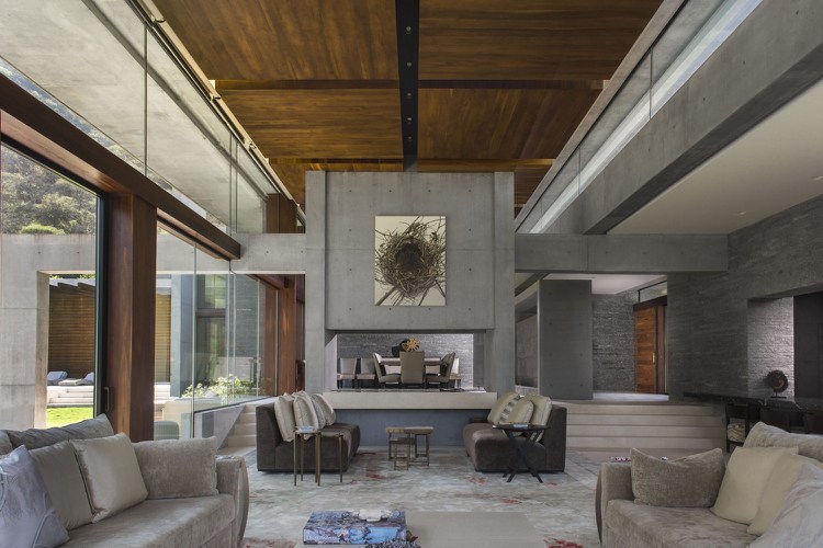 bauhaus-stil-hus-granit-betong-interiör-neutrala färger
